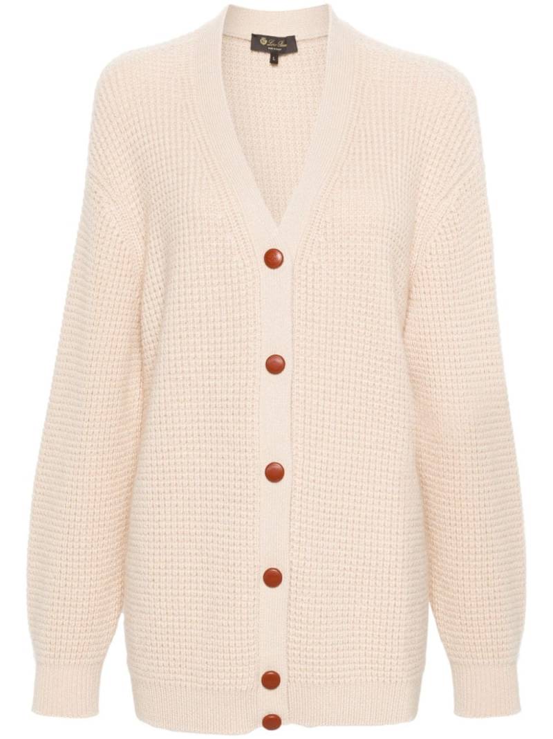 Loro Piana Yamba knitted cardigan - Neutrals von Loro Piana