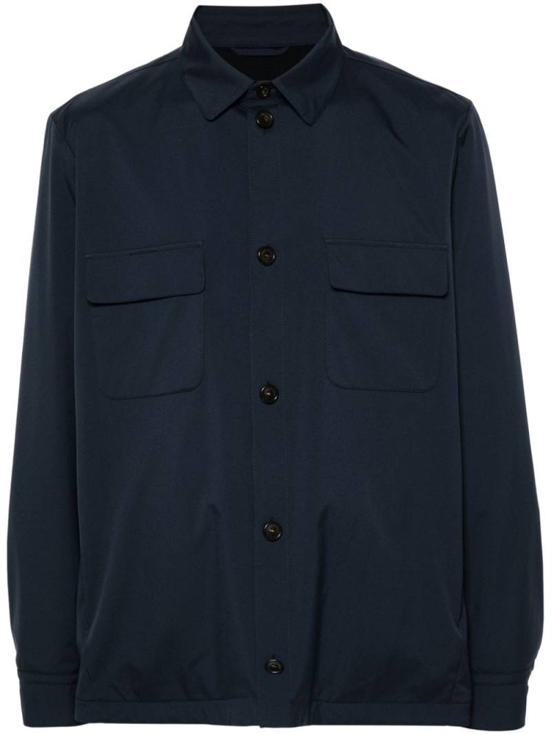 Loro Piana button-up overshirt - Blue von Loro Piana