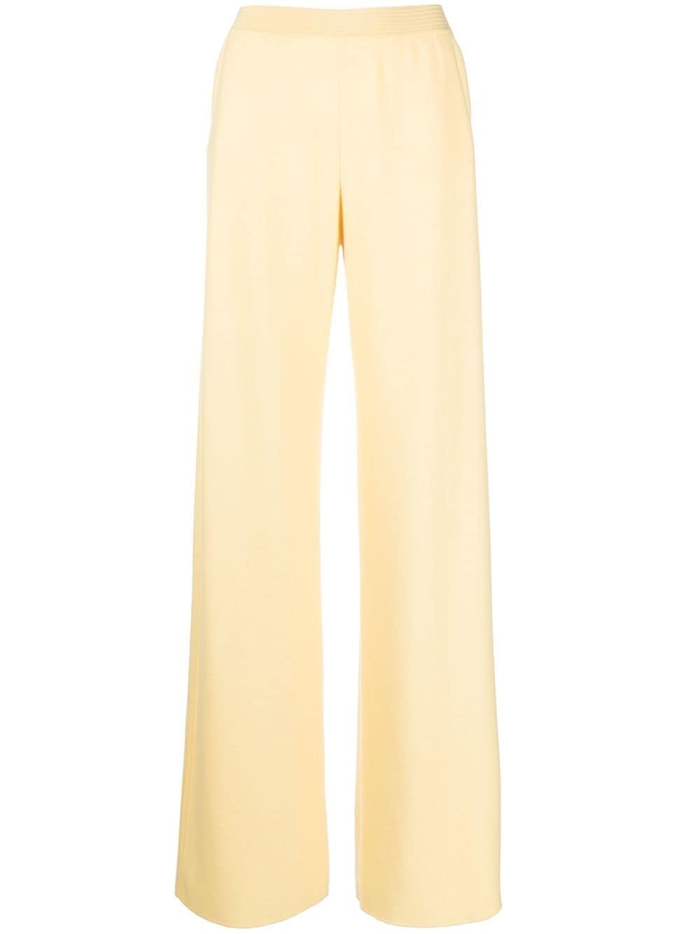 Loro Piana fine-knit cashmere trousers - Yellow von Loro Piana