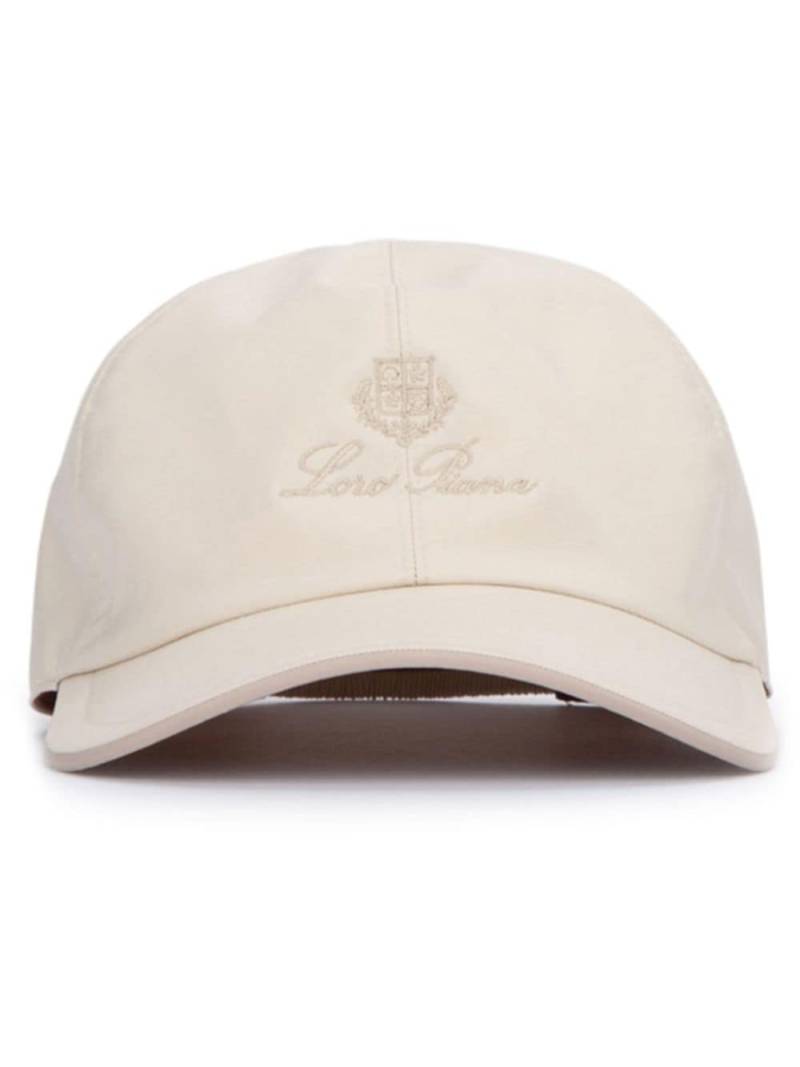 Loro Piana logo-embroidered baseball cap - White von Loro Piana