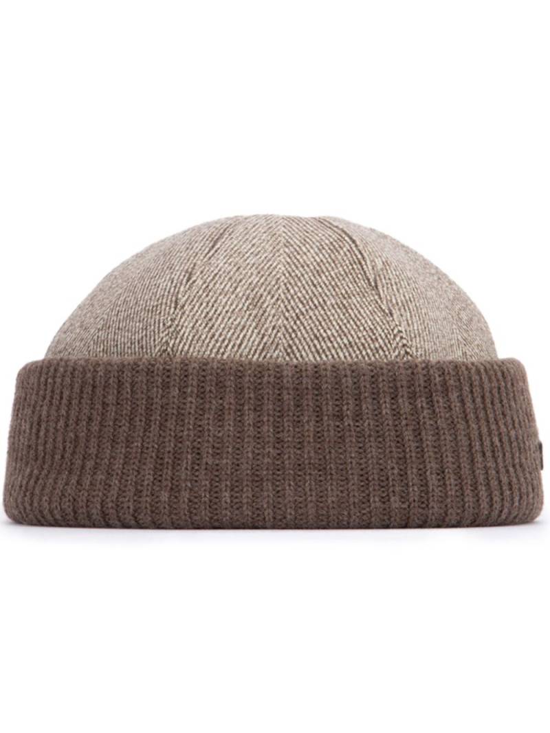 Loro Piana logo-tag beanie - Brown von Loro Piana