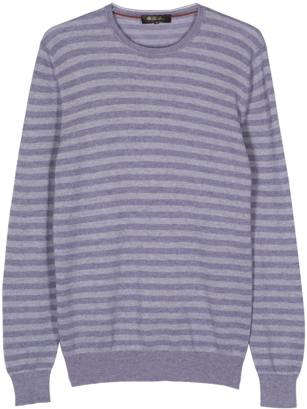 Loro Piana striped jumper - Purple von Loro Piana