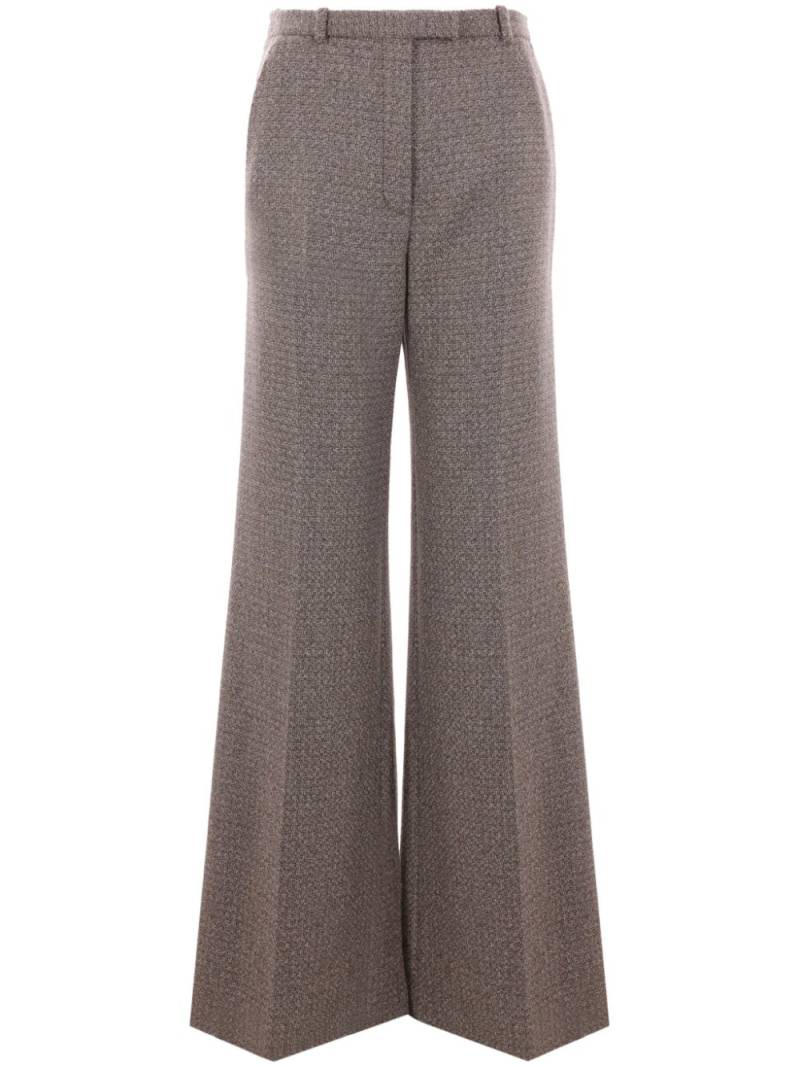 Loro Piana wide-leg virgin wool trousers - Brown von Loro Piana