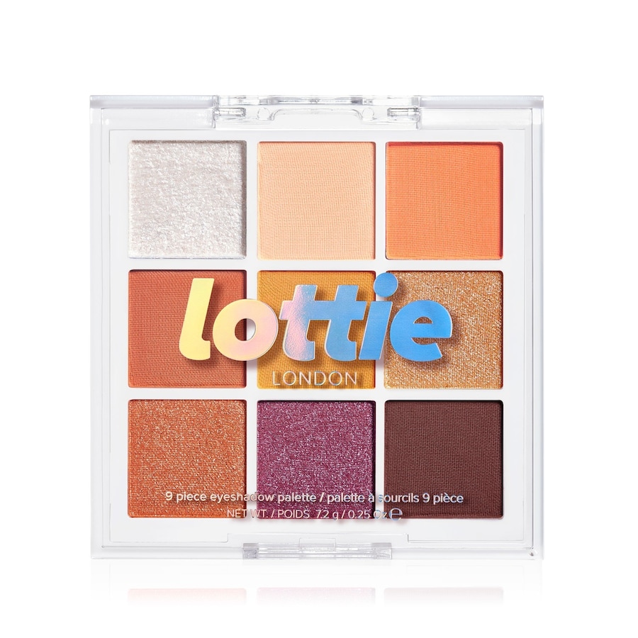 Lottie London  Lottie London 9 PAN EYESHADOW PALETTE lidschatten 55.0 g von Lottie London