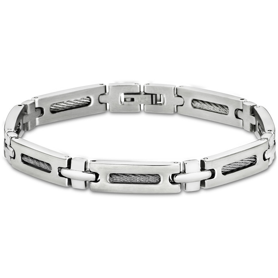 Lotus Style Armband 21 cm Edehlstahl Men in Black LS1802-2/1 Lotus Style Armband 21 cm Edehlstahl Men in Black LS1802-2/1 von Lotus