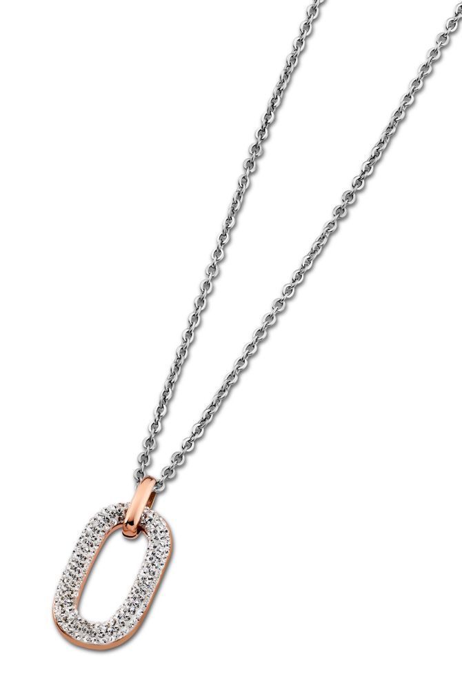 Lotus Style Damen Halskette Edelstahl Anhänger roségold Zirkonia LS1786-1/2 Lotus Style Damen Halskette Edelstahl Anhänger roségold Zirkonia LS1786-1/2 von Lotus