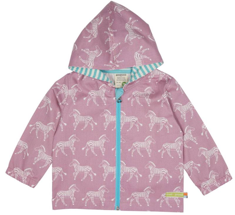 Kinder Outdoorjacke Aster Mädchen Rosa 86/92 von Loud and Proud