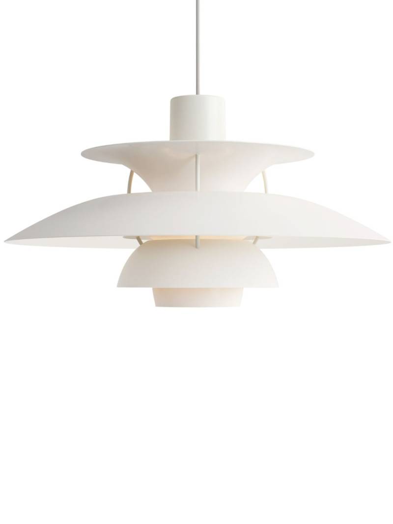 Louis Poulsen PH 5 pendant lamp - White von Louis Poulsen