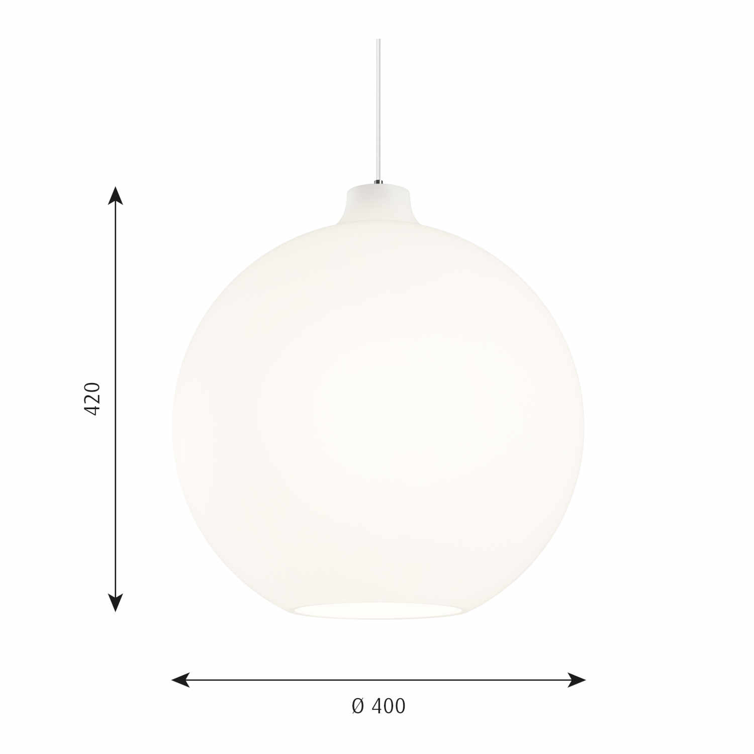Wohlert LED Pendelleuchte, Grösse ø 40 cm Wohlert LED Pendelleuchte, Grösse ø 40 cm von Louis Poulsen