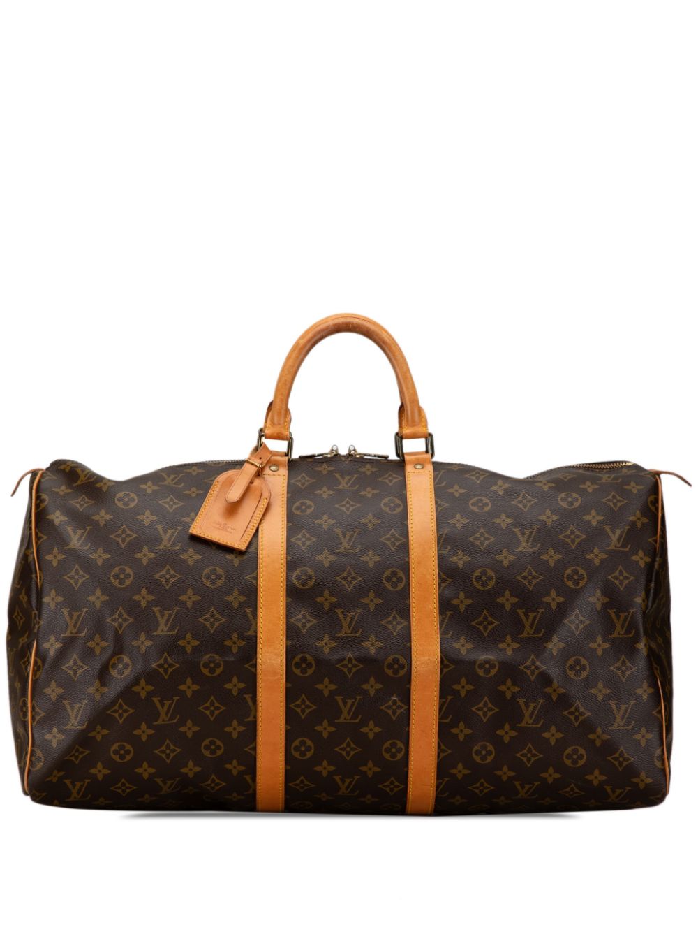 Louis Vuitton Pre-Owned 1980s Monogram Keepall 55 travel bag - Brown von Louis Vuitton Pre-Owned