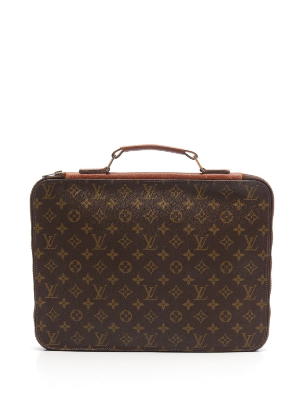 Louis Vuitton Pre-Owned 1985 Porte-Documents briefcase - Brown von Louis Vuitton Pre-Owned