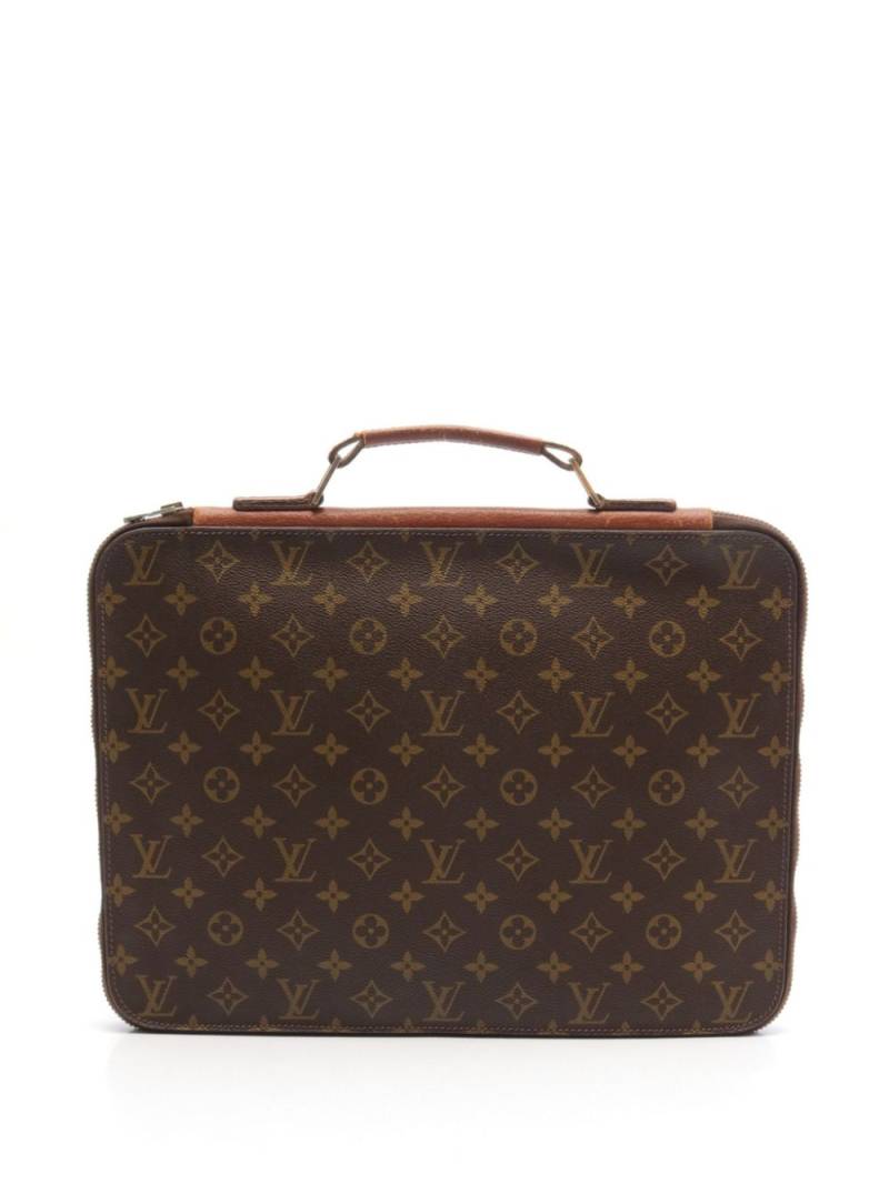 Louis Vuitton Pre-Owned 1985 Porte-Documents briefcase - Brown von Louis Vuitton Pre-Owned