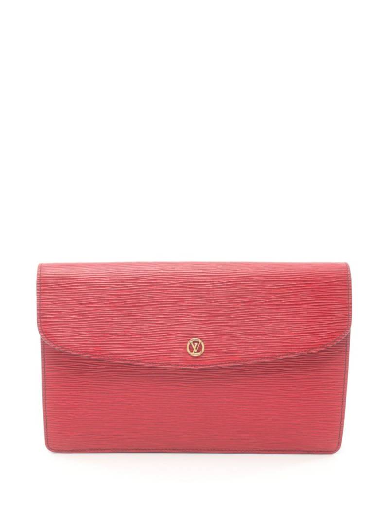 Louis Vuitton Pre-Owned 1987 Montaigne 27 clutch bag - Red von Louis Vuitton Pre-Owned