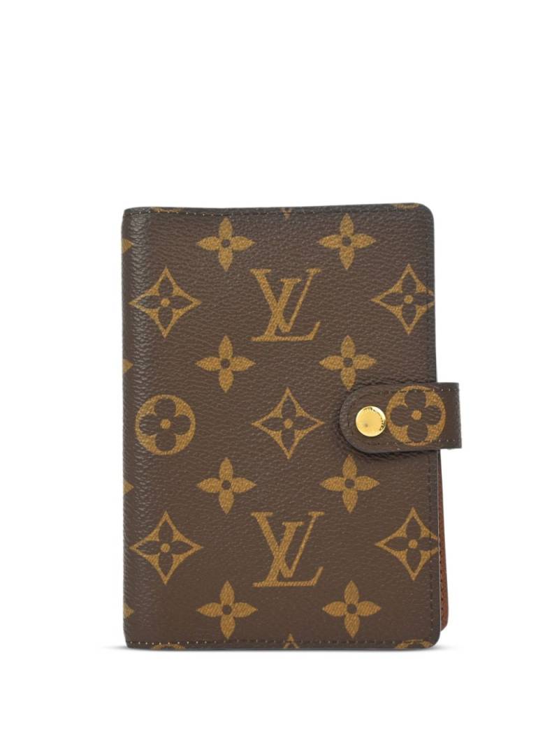 Louis Vuitton Pre-Owned 1990-2000 Monogram agenda PM note book cover - Brown von Louis Vuitton Pre-Owned