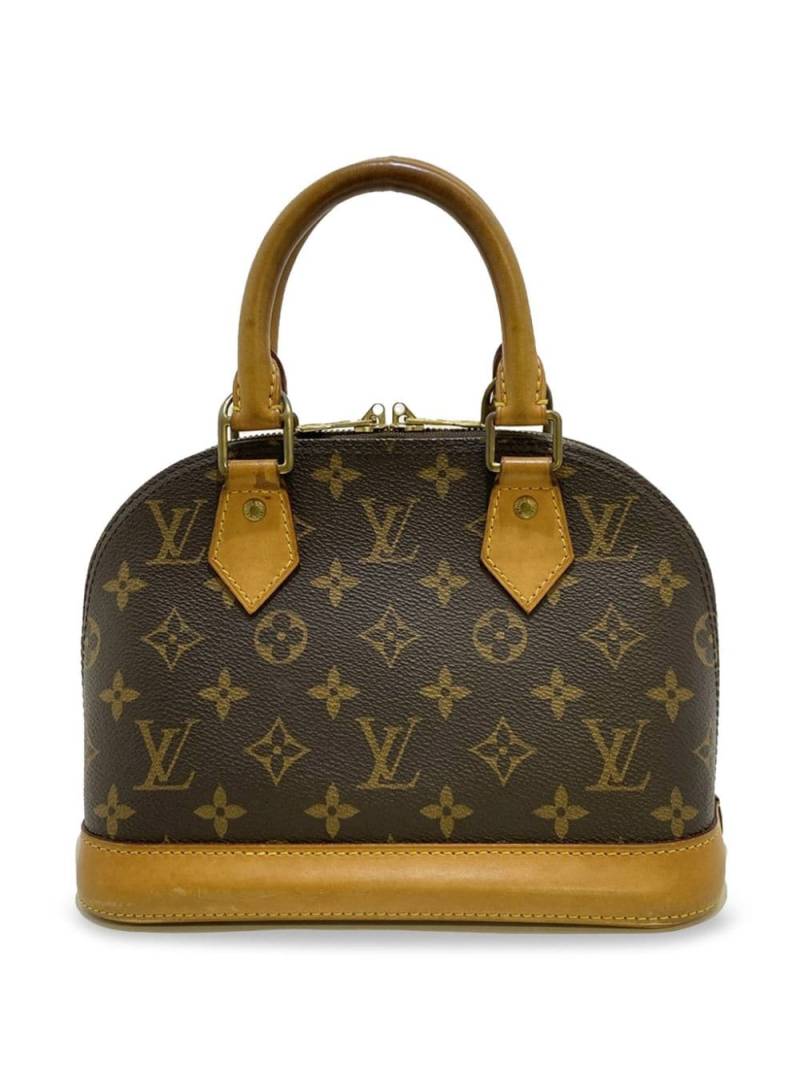 Louis Vuitton Pre-Owned 1990-2023 Monogram Alma BB satchel - Brown von Louis Vuitton Pre-Owned