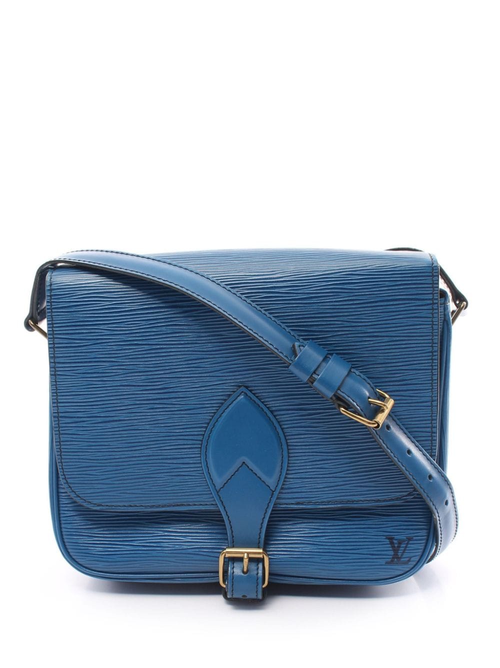 Louis Vuitton Pre-Owned 1990 Cartouchiere shoulder bag - Blue von Louis Vuitton Pre-Owned