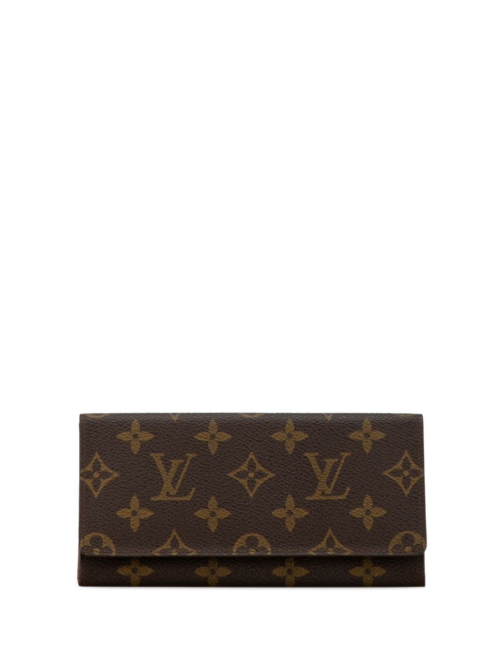 Louis Vuitton Pre-Owned 1991 Monogram Porte Yen 3 Cartes Credit Wallet long wallets - Brown von Louis Vuitton Pre-Owned