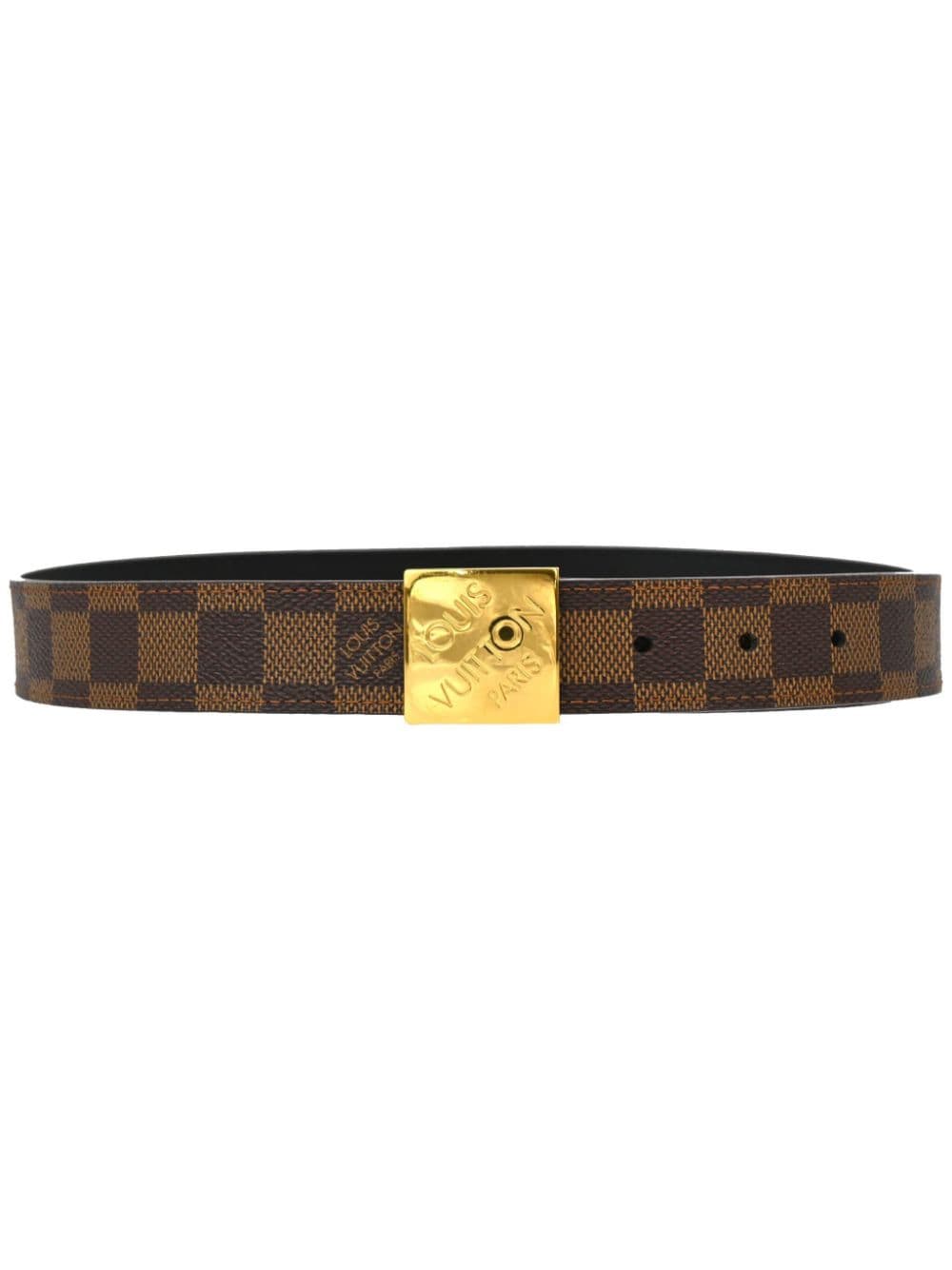 Louis Vuitton Pre-Owned 1994 Damier Ebène belt - Brown von Louis Vuitton Pre-Owned