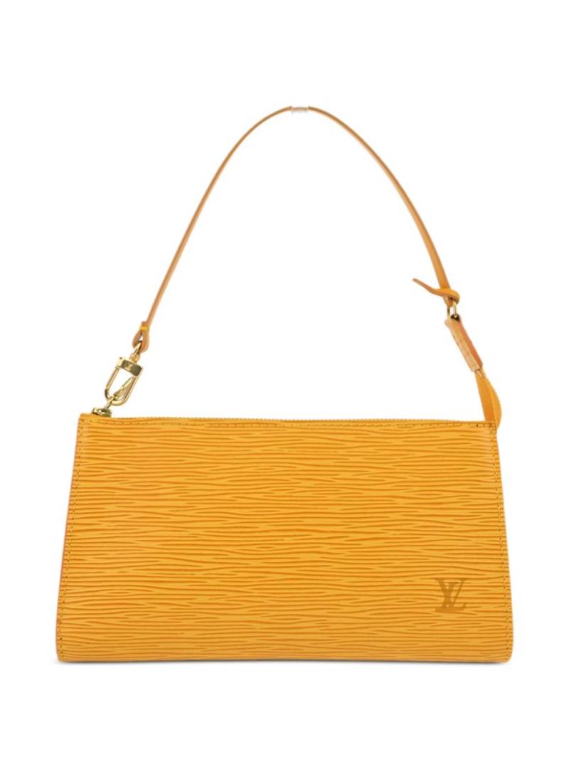 Louis Vuitton Pre-Owned 1998 Pochette Accessoires clutch bag - Yellow von Louis Vuitton Pre-Owned