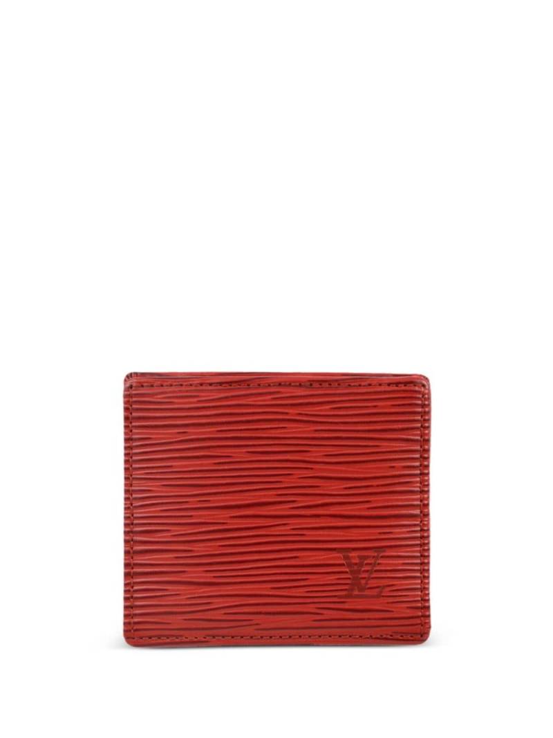 Louis Vuitton Pre-Owned 1998 Porte Monnaie Boite coin pouch - Red von Louis Vuitton Pre-Owned