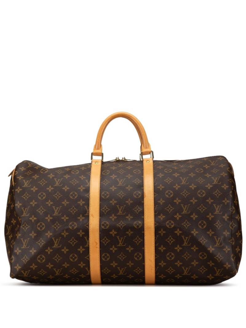 Louis Vuitton Pre-Owned 1999 Monogram Keepall 55 travel bag - Brown von Louis Vuitton Pre-Owned