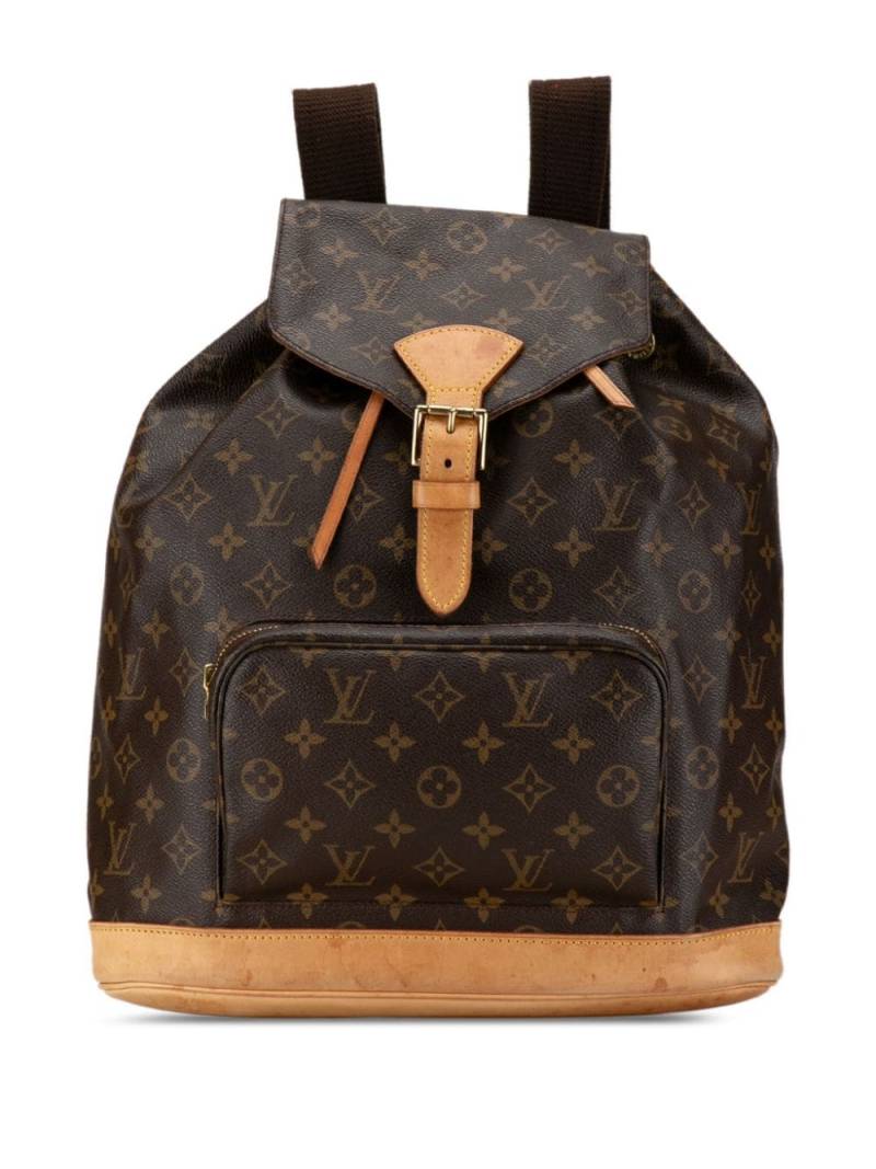 Louis Vuitton Pre-Owned 1999 Monogram Montsouris GM backpack - Brown von Louis Vuitton Pre-Owned