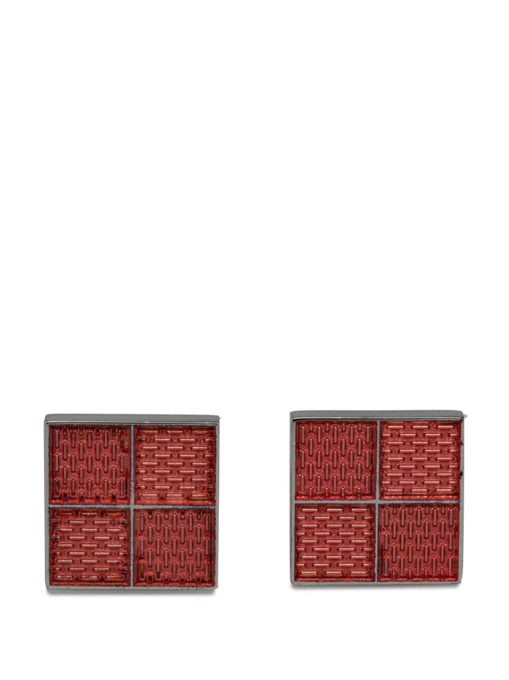 Louis Vuitton Pre-Owned 2000-2023 Damier costume cufflinks - Pink von Louis Vuitton Pre-Owned