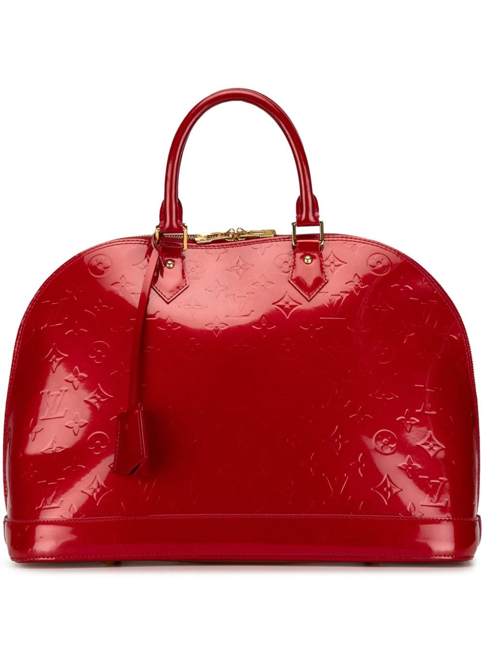 Louis Vuitton Pre-Owned 2000-2023 Monogram Vernis Alma GM handbag - Red von Louis Vuitton Pre-Owned