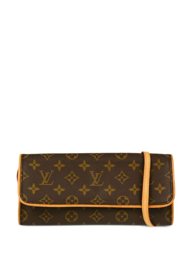 Louis Vuitton Pre-Owned 2000 Pochette Twin GM clutch bag - Brown von Louis Vuitton Pre-Owned