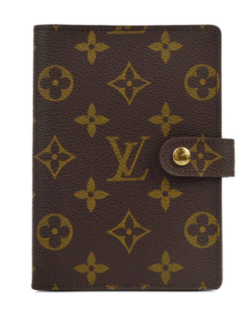 Louis Vuitton Pre-Owned 2001 Agenda PM cover - Brown von Louis Vuitton Pre-Owned