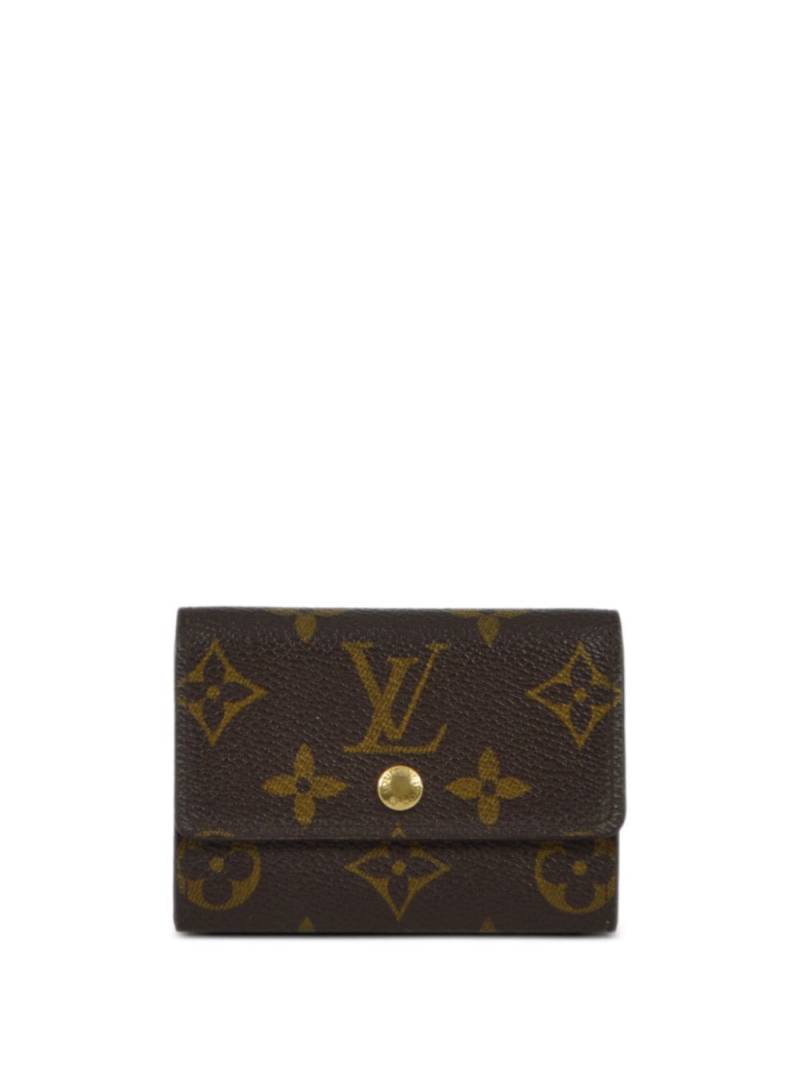 Louis Vuitton Pre-Owned 2001 Porte Monnaie Plat wallet - Brown von Louis Vuitton Pre-Owned