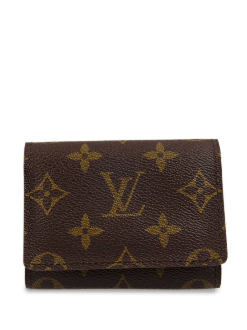 Louis Vuitton Pre-Owned 2002 Enveloppe bi-fold cardholder - Brown von Louis Vuitton Pre-Owned