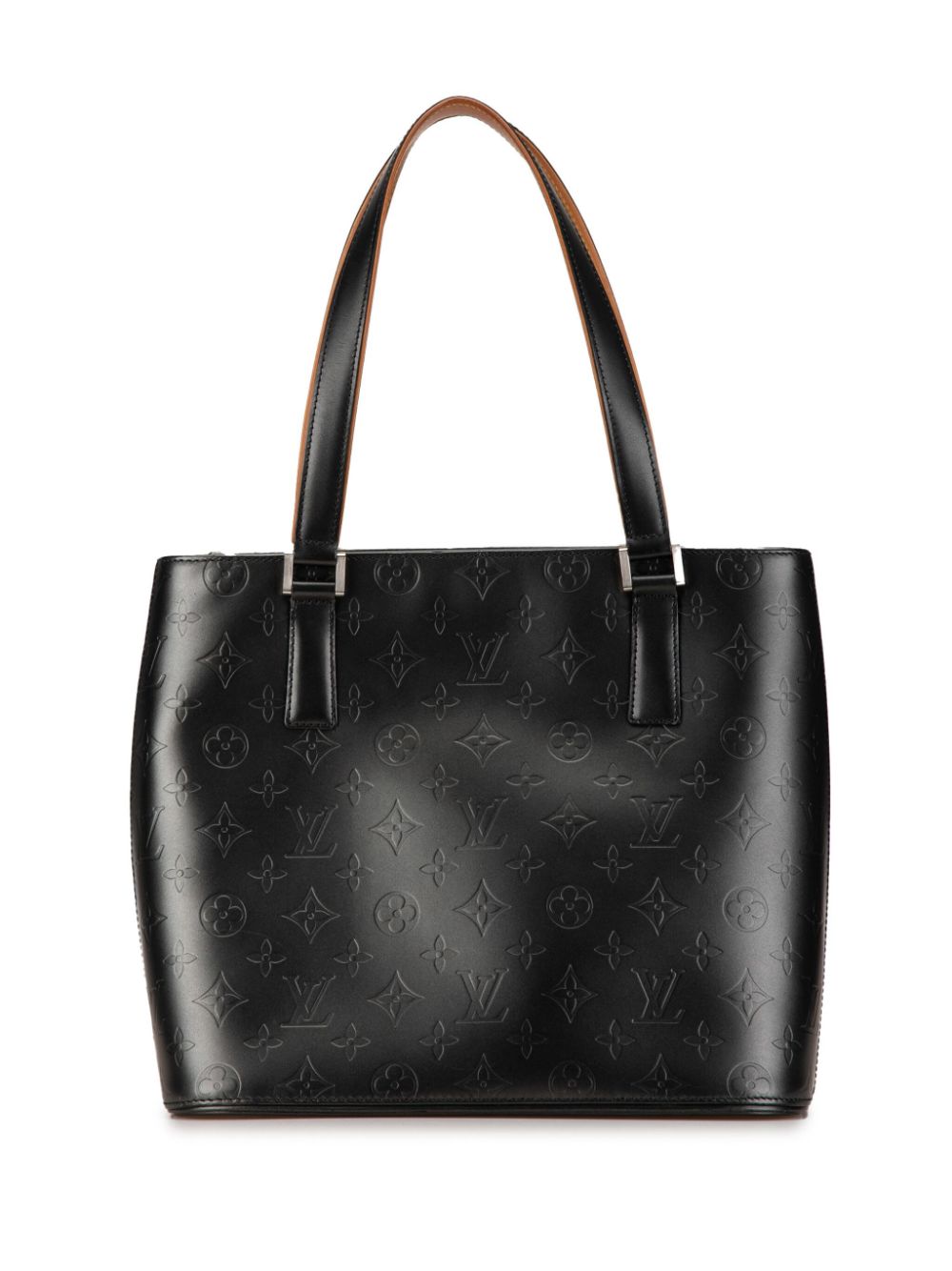 Louis Vuitton Pre-Owned 2002 Monogram Mat Stockton tote bag - Grey von Louis Vuitton Pre-Owned