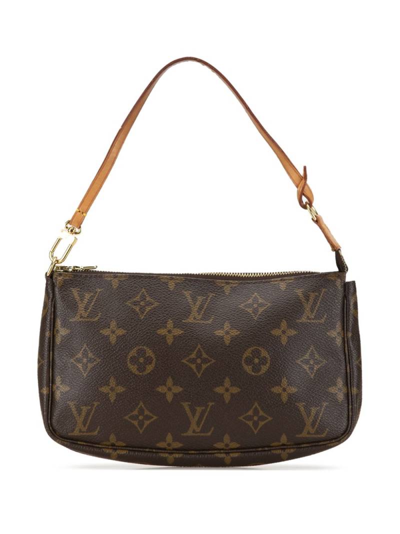 Louis Vuitton Pre-Owned 2002 Monogram Pochette Accessoires shoulder bag - Brown von Louis Vuitton Pre-Owned