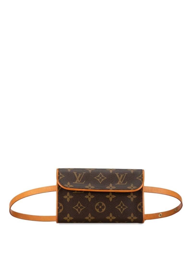 Louis Vuitton Pre-Owned 2002 Monogram Pochette Florentine belt bag - Brown von Louis Vuitton Pre-Owned