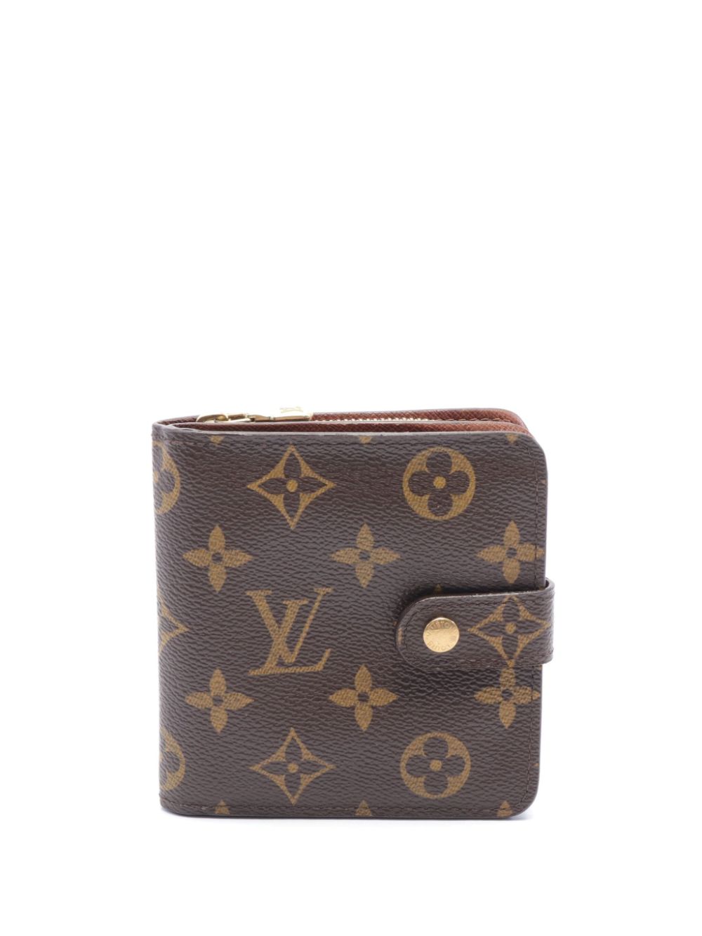 Louis Vuitton Pre-Owned 2002 monogram bi-fold wallet - Brown von Louis Vuitton Pre-Owned