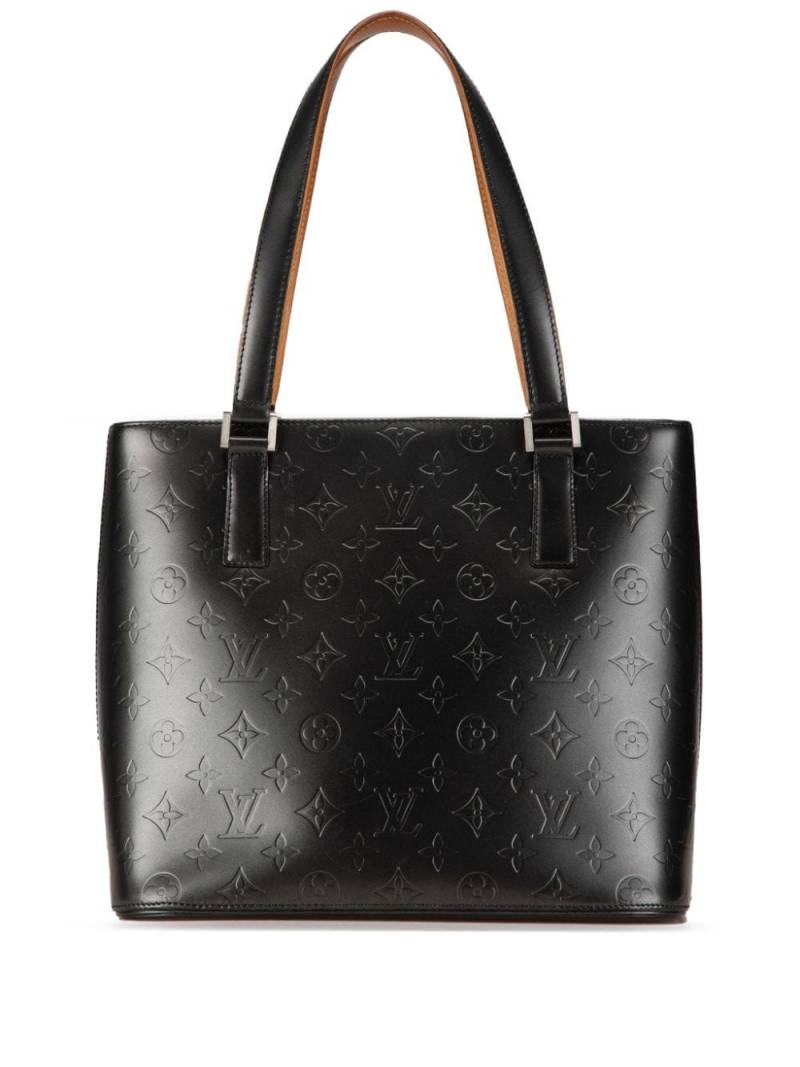 Louis Vuitton Pre-Owned 2003 Monogram Mat Stockton tote bag - Grey von Louis Vuitton Pre-Owned