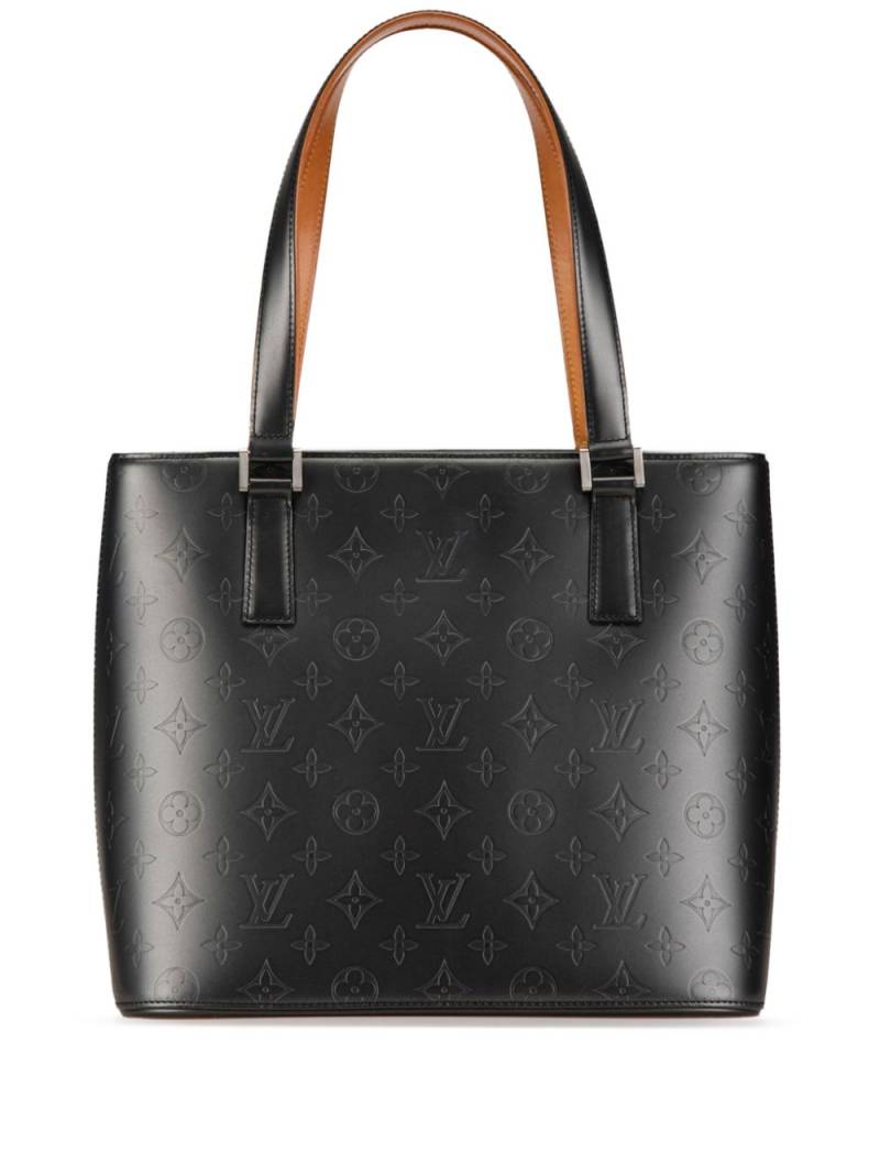 Louis Vuitton Pre-Owned 2003 Monogram Mat Stockton tote bag - Grey von Louis Vuitton Pre-Owned