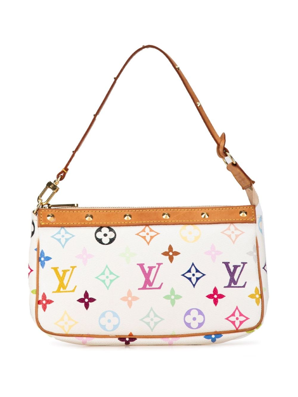 Louis Vuitton Pre-Owned 2003 Monogram Multicolore Pochette Accessoires shoulder bag - White von Louis Vuitton Pre-Owned