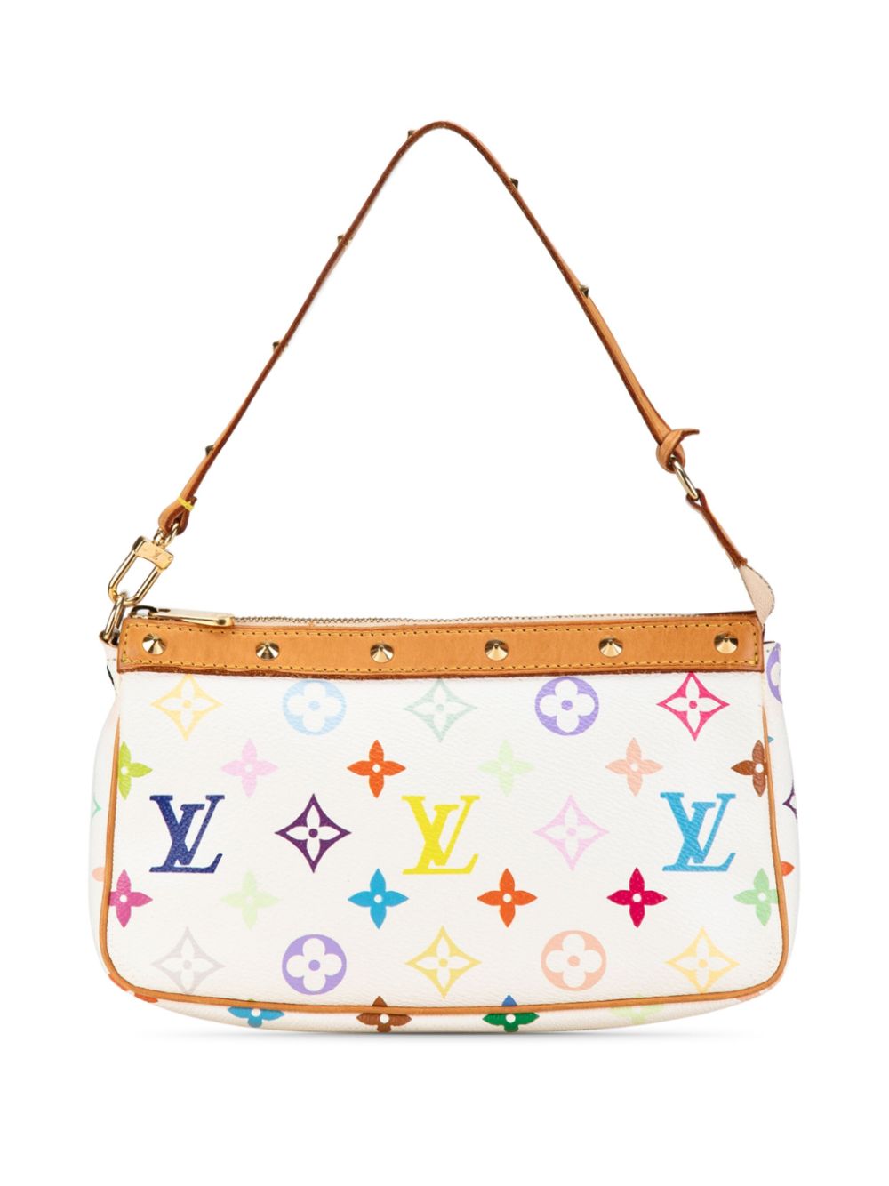 Louis Vuitton Pre-Owned 2003 Monogram Multicolore Pochette Accessoires shoulder bag - White von Louis Vuitton Pre-Owned