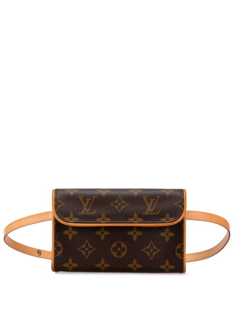 Louis Vuitton Pre-Owned 2003 Monogram Pochette Florentine belt bag - Brown von Louis Vuitton Pre-Owned