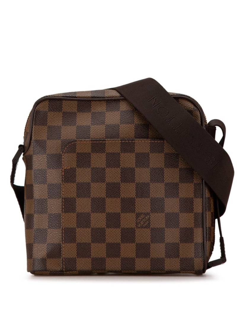 Louis Vuitton Pre-Owned 2004 Damier Ebene Olav PM crossbody bag - Brown von Louis Vuitton Pre-Owned