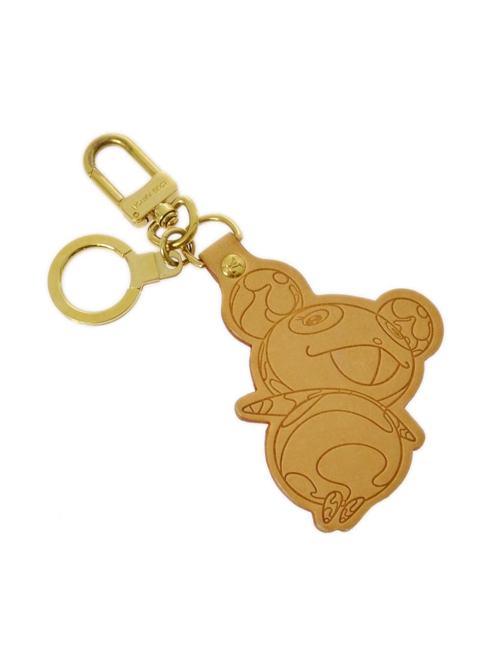 Louis Vuitton Pre-Owned 2004 Porte Cles Panda key chain - Gold von Louis Vuitton Pre-Owned