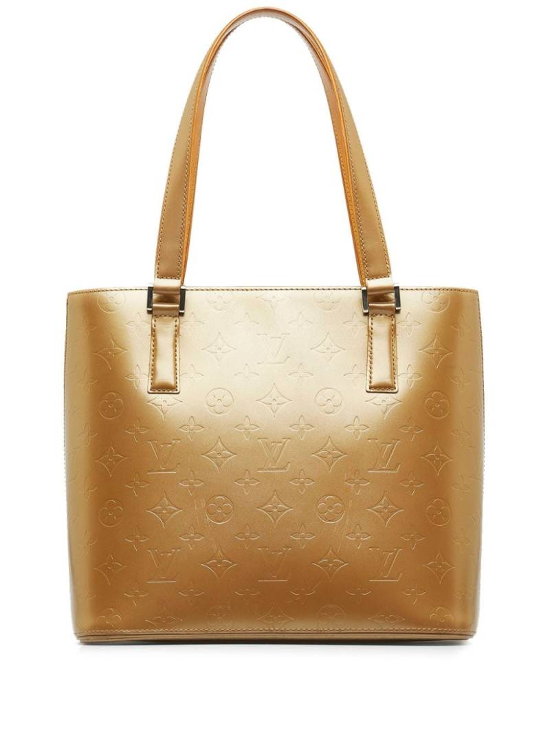 Louis Vuitton Pre-Owned 2004 pre-owned Mat Stockton tote bag - Gold von Louis Vuitton Pre-Owned