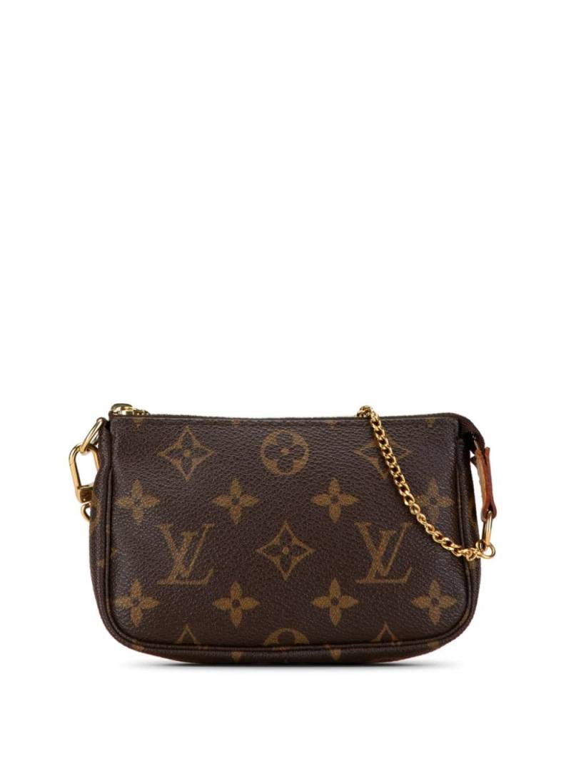 Louis Vuitton Pre-Owned 2005 Monogram Mini Pochette Accessoires handbag - Brown von Louis Vuitton Pre-Owned