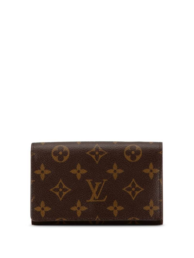 Louis Vuitton Pre-Owned 2005 Monogram Portefeuille Tresor Wallet long wallets - Brown von Louis Vuitton Pre-Owned