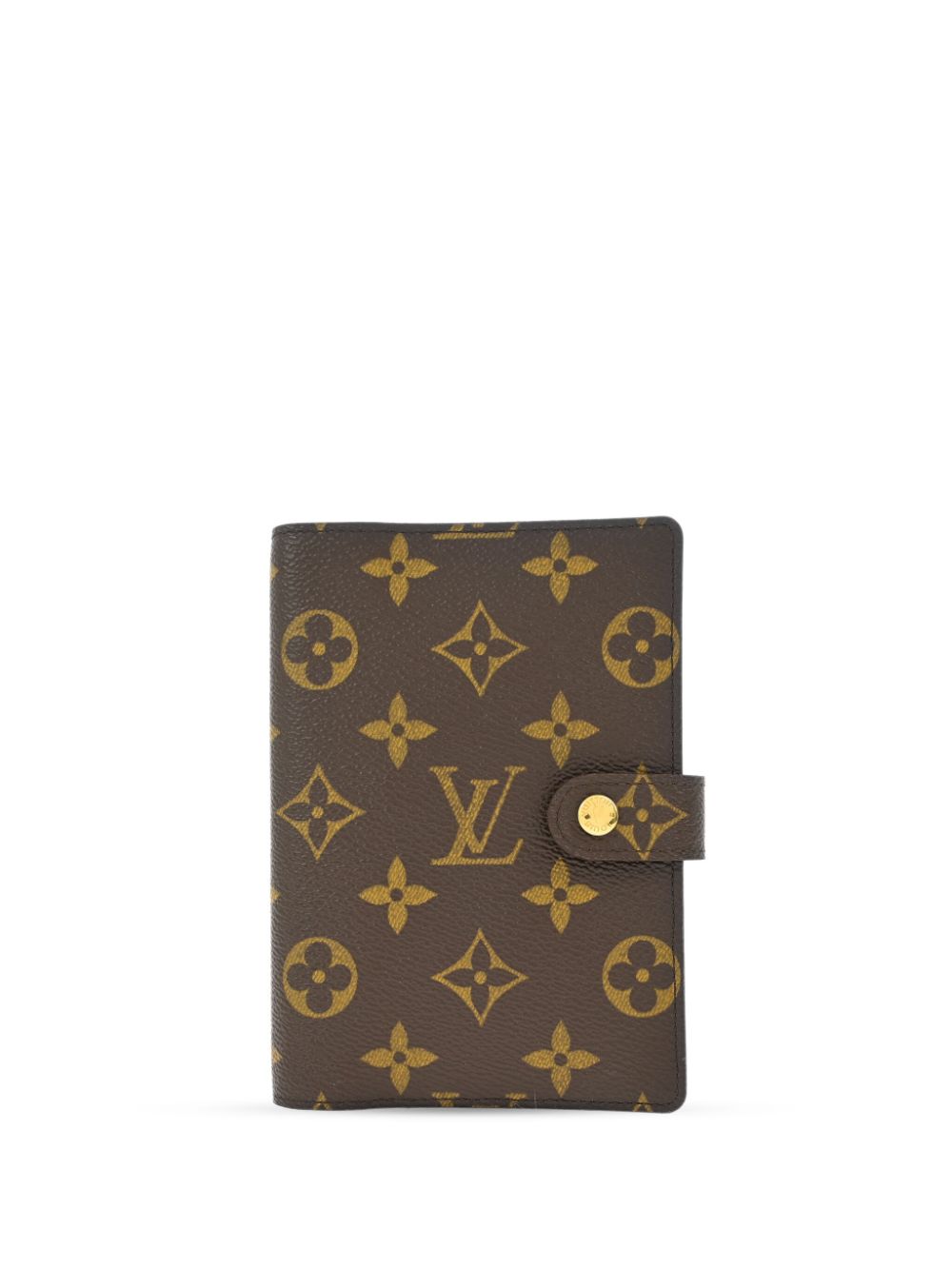 Louis Vuitton Pre-Owned 2005 Monogram agenda PM note nook cover - Black von Louis Vuitton Pre-Owned