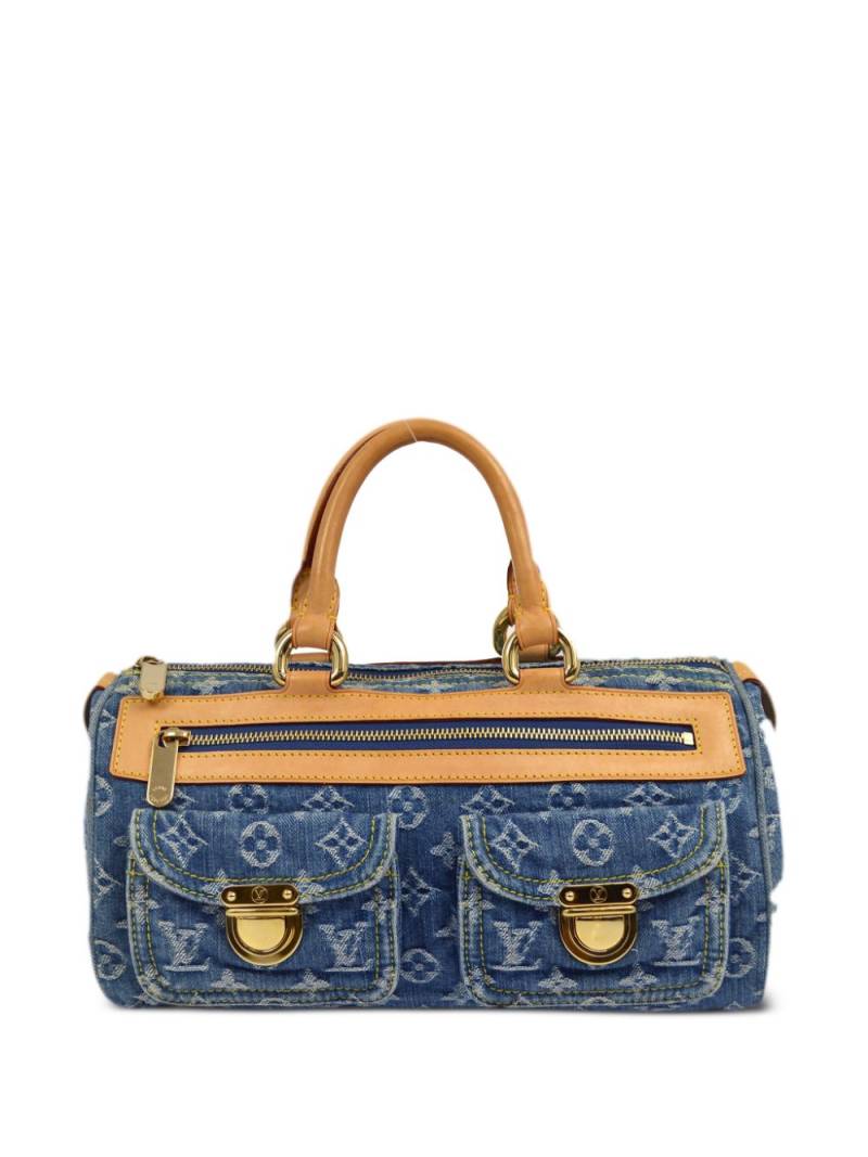 Louis Vuitton Pre-Owned 2005 Neo Speedy denim handbag - Blue von Louis Vuitton Pre-Owned