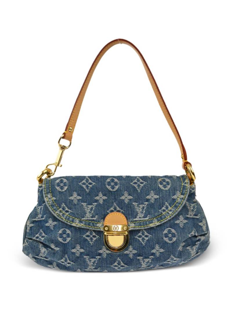 Louis Vuitton Pre-Owned 2005 mini Pleaty clutch bag - Blue von Louis Vuitton Pre-Owned