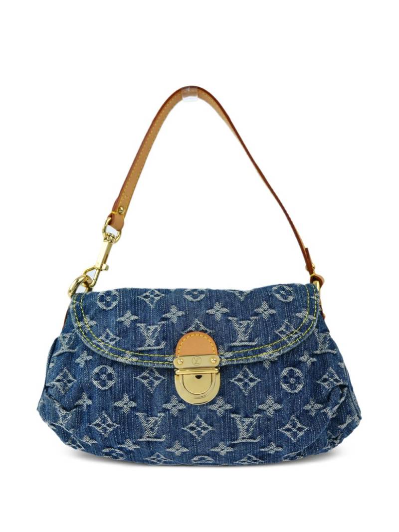 Louis Vuitton Pre-Owned 2005 mini Pleaty shoulder bag - Blue von Louis Vuitton Pre-Owned